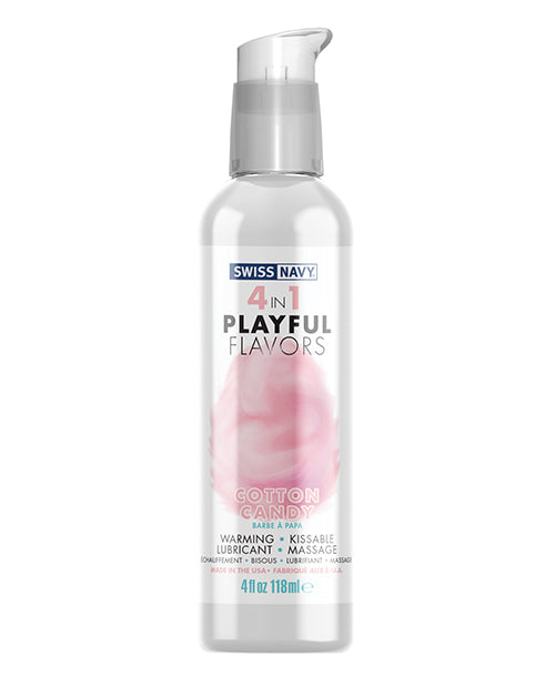 Swiss Navy 4 in 1 Playful Flavors Cotton Candy | Pleasura