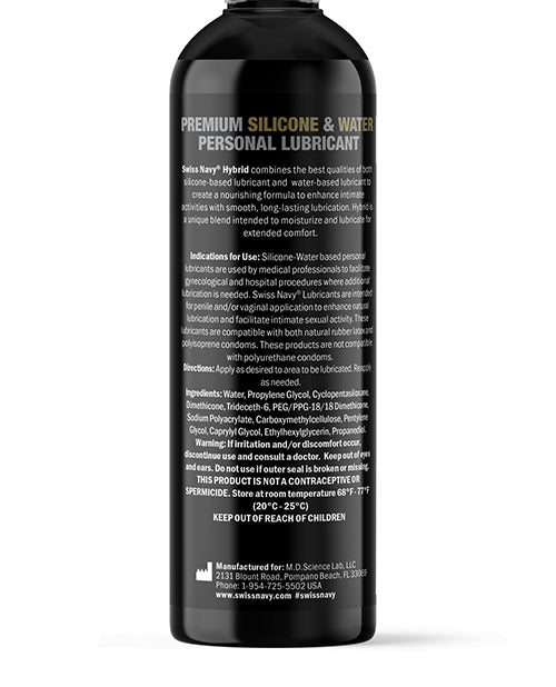 Swiss Navy Premium Hybrid Lubricant | Pleasura