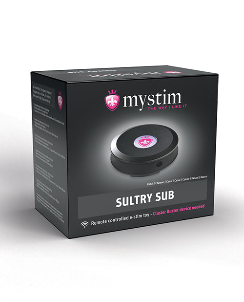 Mystim Sultry Subs Receiver Channel 3 - Black | Pleasura
