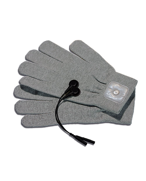 Mystim eStim Magic Gloves - Gray | Pleasura