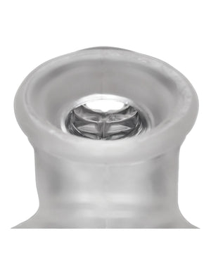 Oxballs Sackjack Wearable Jack Off Sheath - Clear Frost | Pleasura