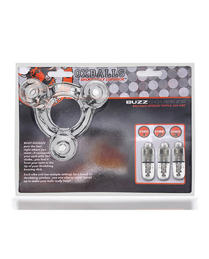 Oxballs Buzz Squeeze Ballstretcher Vibe | Pleasura
