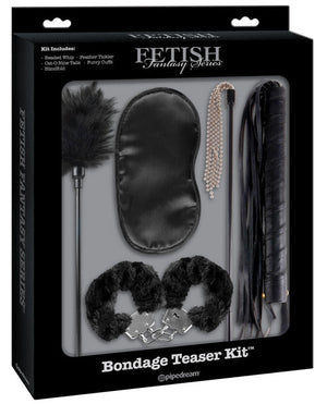Fetish Fantasy Limited Edition Bondage Teaser Kit - Black | Pleasura