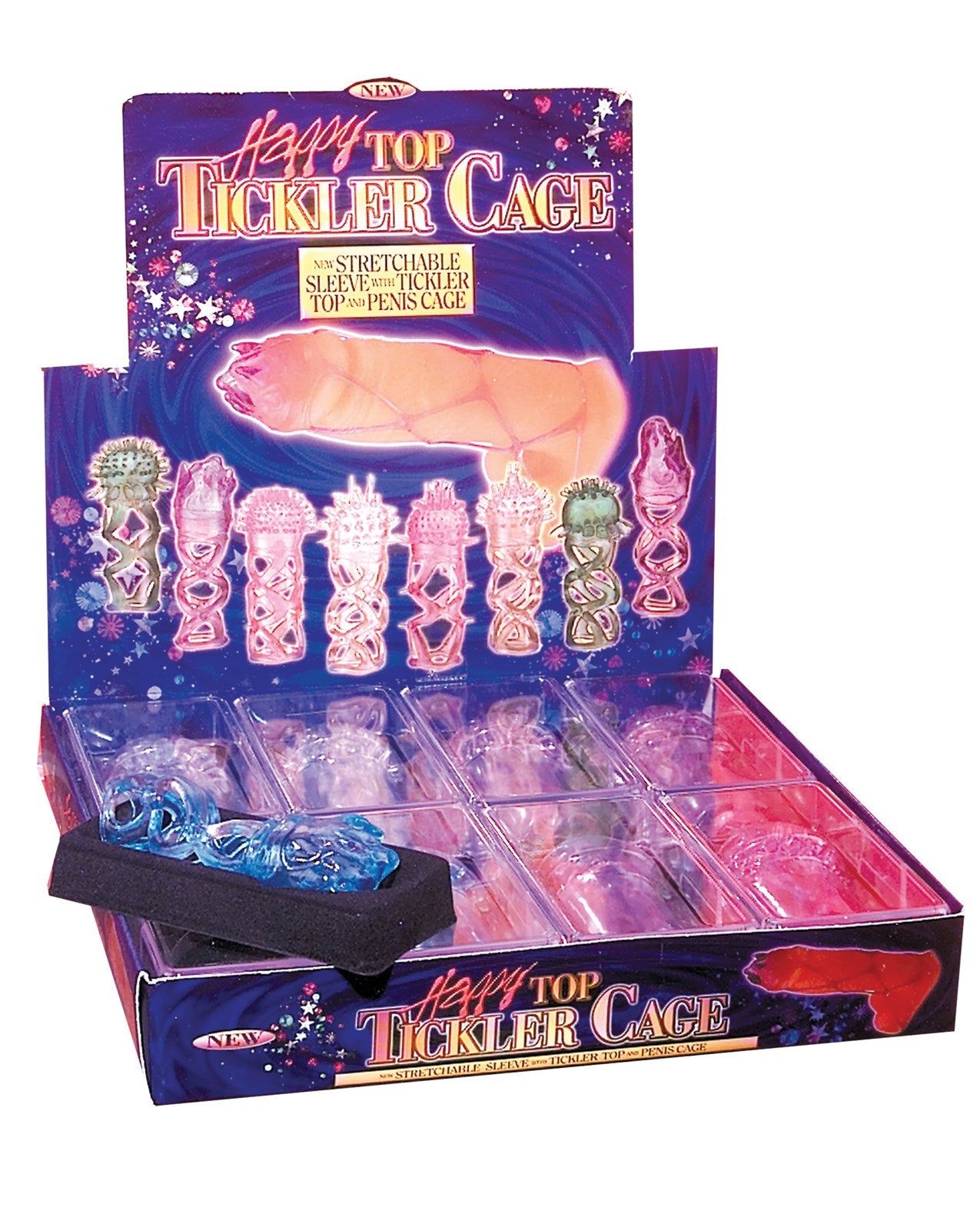 Happy Top Tickler Cage - Box of 8 | Pleasura