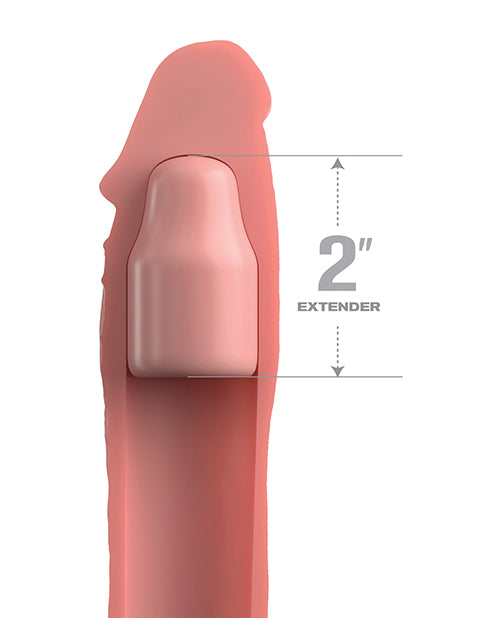 Fantasy X-tensions Elite 6" Extension w/Strap - Light | Pleasura