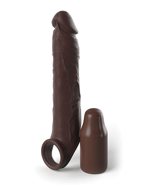 Fantasy X-tensions Elite 7" Extension w/Strap - Brown | Pleasura
