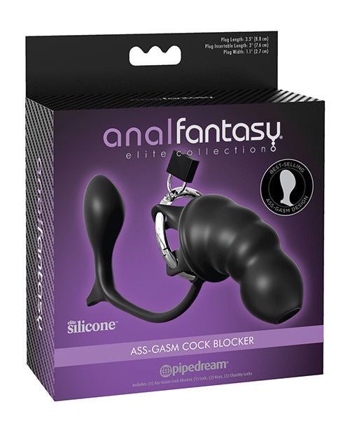 Anal Fantasy Elite Collection Ass-Gasm Cock Blocker | Pleasura
