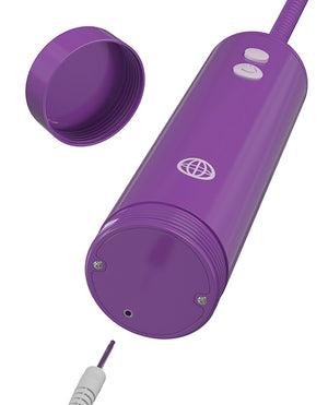 Fantasy For Her Rechargeable Pleasure Pump Kit - Purple | Pleasura