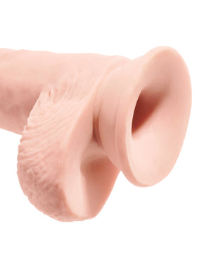 King Cock Plus 10" Triple Density Fat Cock w/Balls | Pleasura
