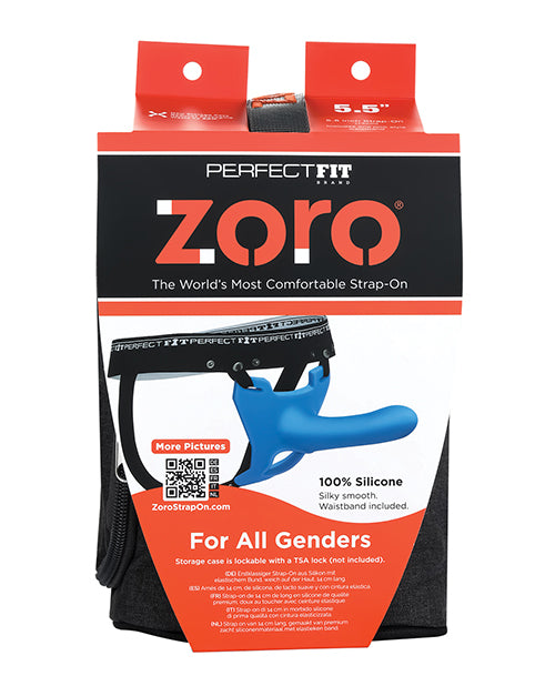 Perfect Fit Zoro 6.5" Strap On w/Case | Pleasura