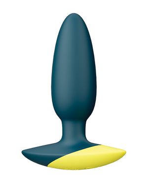 ROMP Bass Vibrating Anal Plug - Teal | Pleasura