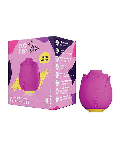 ROMP Rose Clit Stimulator - Pink - Pleasura