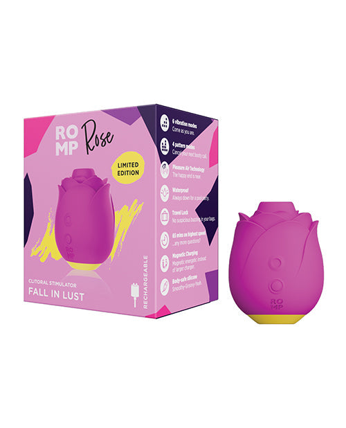 ROMP Rose Clit Stimulator - Pink | Pleasura