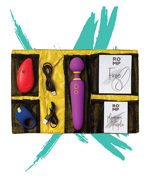 ROMP Pleasure Kit - Flip, Free &amp; Juke in Carrying Case | Pleasura