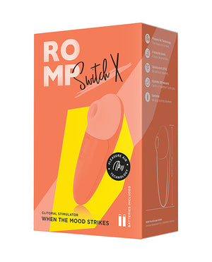ROMP Switch X Clitoral Vibrator - Orange | Pleasura