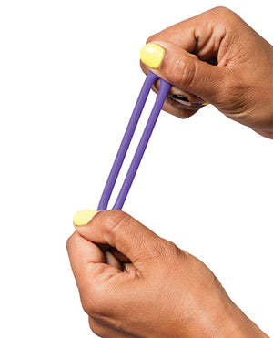 ROMP Remix Trio Penis Ring Set of 3 - Purple | Pleasura