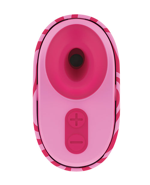 ROMP SPIN Travel Rechargeable Clitoral Stimulator - Pink | Pleasura