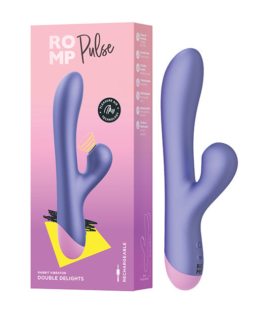 ROMP Pulse Air Pulse Rabbit - Purple 3D | Pleasura