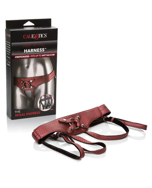 Her Royal Harness The Regal Empress - Red | Pleasura