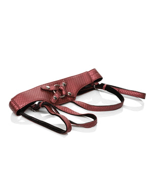 Her Royal Harness The Regal Empress - Red | Pleasura