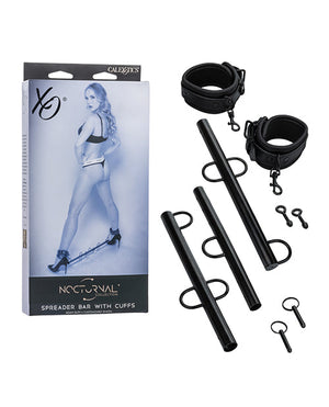 Nocturnal Collection Spreader Bar w/Cuffs | Pleasura