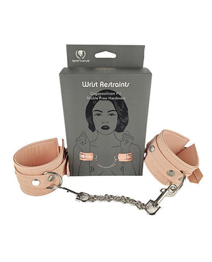 Spartacus Organsilicone PU Wrist Restraints | Pleasura