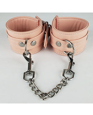 Spartacus Organsilicone PU Wrist Restraints | Pleasura