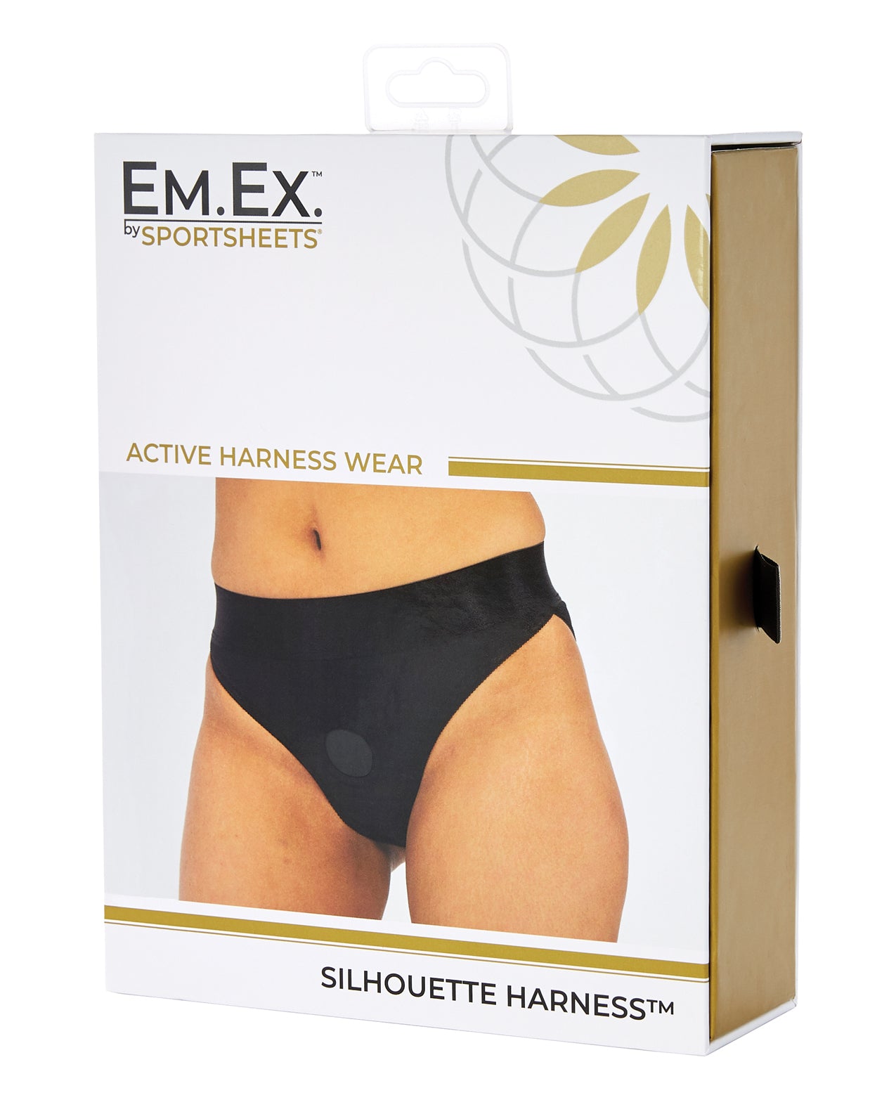 Sportsheets Em.Ex. Silhouette Harness XXX-Large - Black | Pleasura
