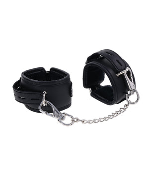 Edge Adjustable Handcuffs - Black | Pleasura