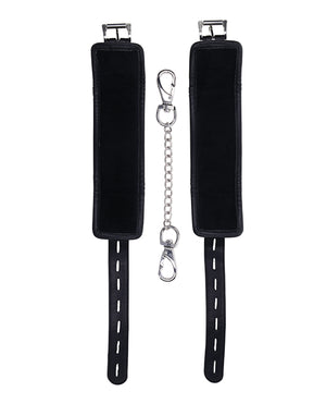 Edge Adjustable Handcuffs - Black | Pleasura