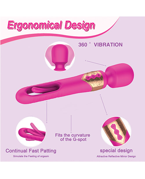 Ellie Flicking Wand - Hot Pink | Pleasura