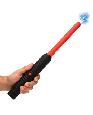 Master Series Spark Rod Zapping Wand - Red/Black | Pleasura