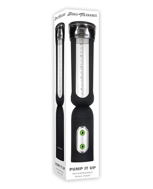 Zero Tolerance Pump It Up Suction Penis Pump - Black | Pleasura