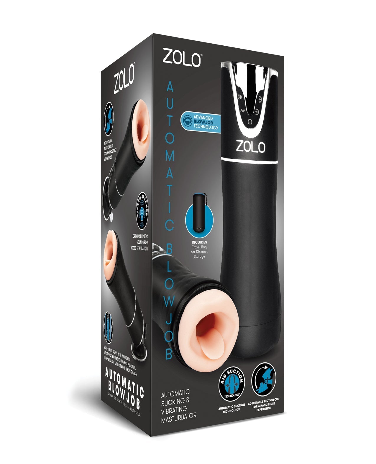 ZOLO Automatic Blowjob - Ivory | Pleasura