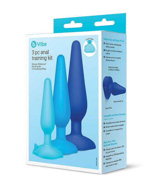 b - Vibe Anal Training Kit - 3 pc Set - Pleasura
