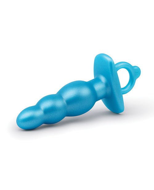 b - Vibe Butties Bounce Beaded Tapered Plug - Blue - Pleasura
