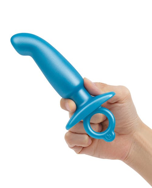 b - Vibe Butties Hither Tapered Prostate Plug - Blue - Pleasura