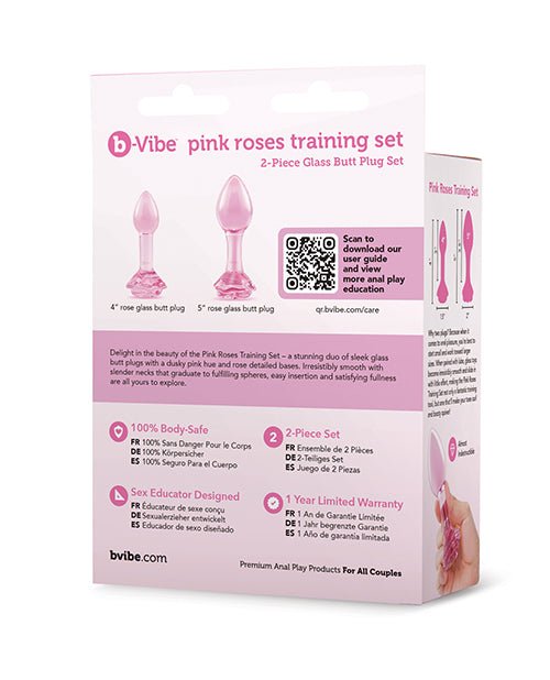 b - Vibe Pink Roses Training Set - Pleasura