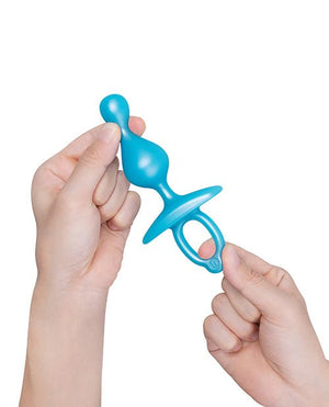 b - Vibe Pop Silicone Anal Beads - Pleasura