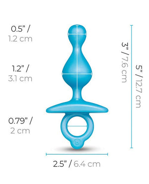 b - Vibe Pop Silicone Anal Beads - Pleasura