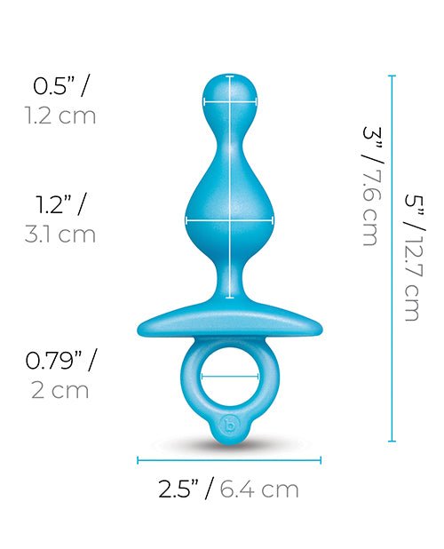 b - Vibe Pop Silicone Anal Beads - Pleasura