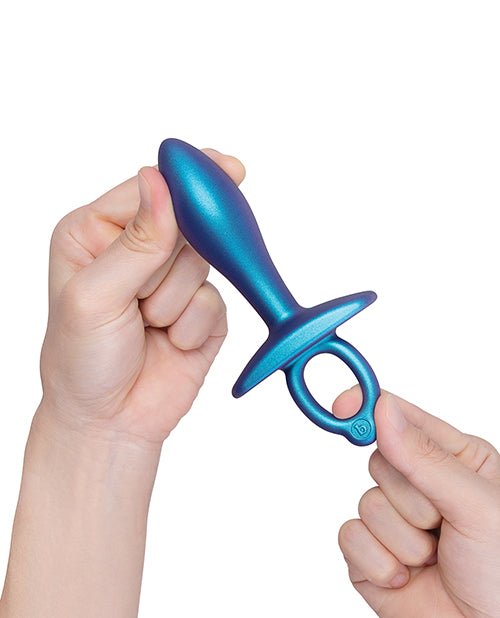 b - Vibe Slide Silicone Butt Plug - Pleasura