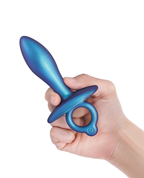 b - Vibe Slide Silicone Butt Plug - Pleasura