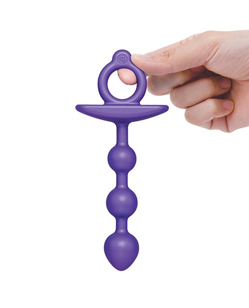 b - Vibe Zip Silicone Anal Beads - Pleasura