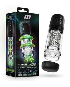 Blush M for Men Whirlwind Pro Stroker - Black - Pleasura