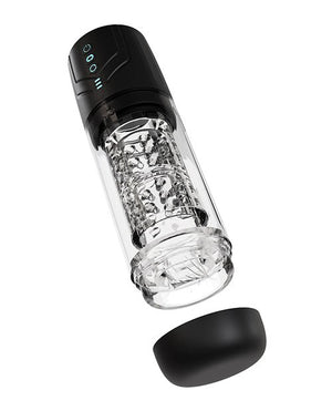 Blush M for Men Whirlwind Pro Stroker - Black - Pleasura