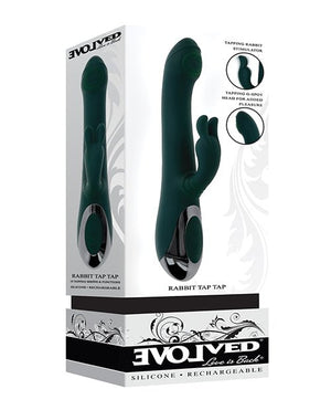 Evolved Rabbit Tap Tap Tapping Rabbit Vibe - Green - Pleasura
