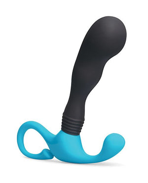P - Spot Curl Hands - Free Curved Silicone Prostate Massager - Pleasura