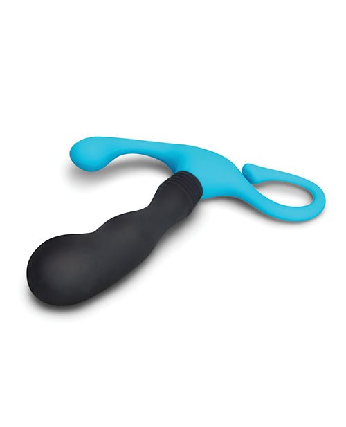 P - Spot Curl Hands - Free Curved Silicone Prostate Massager - Pleasura
