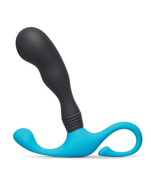 P - Spot Curl Hands - Free Curved Silicone Prostate Massager - Pleasura